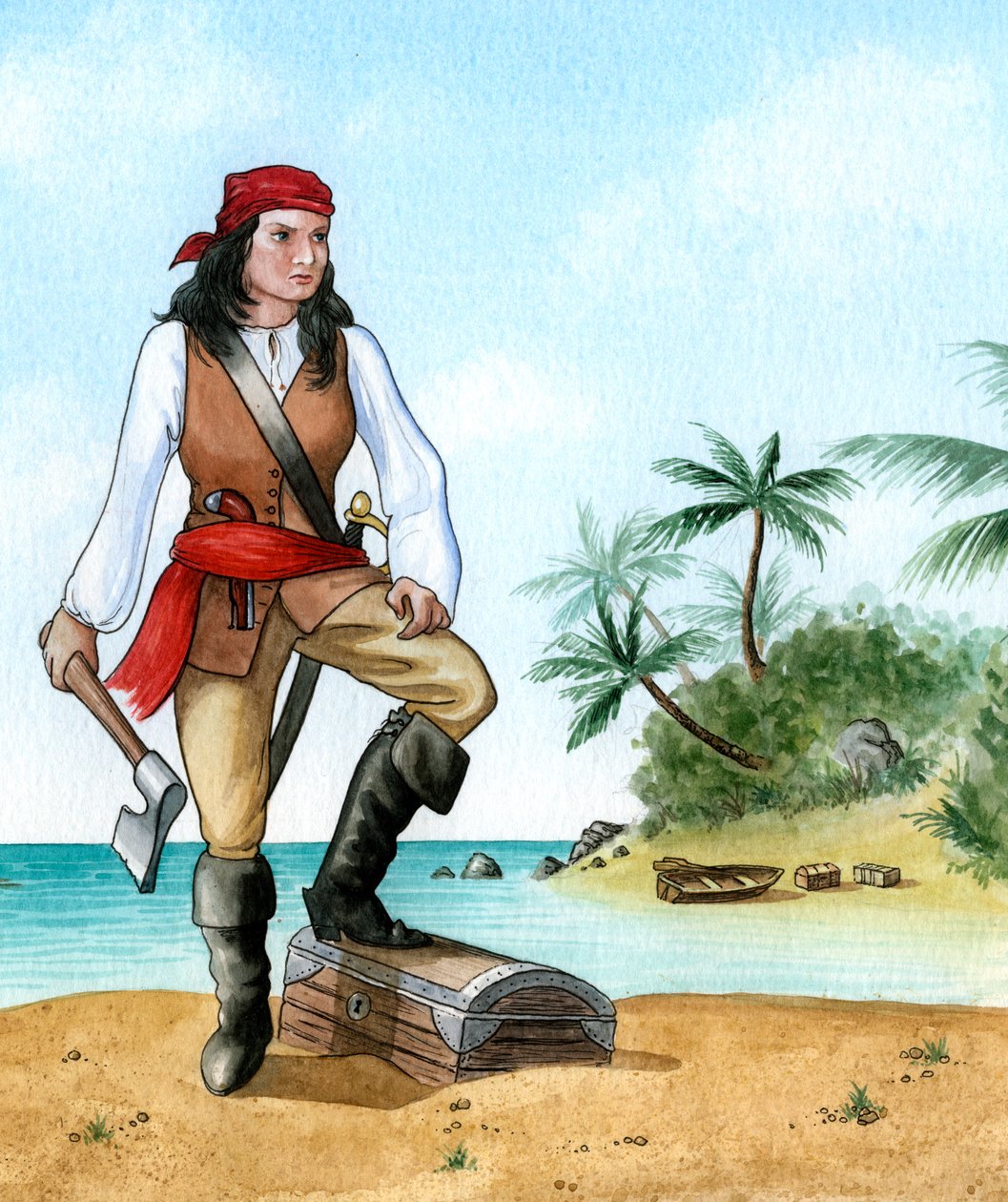 Mary Read, 1690-1720, brittiska pirater av Karen Humpage