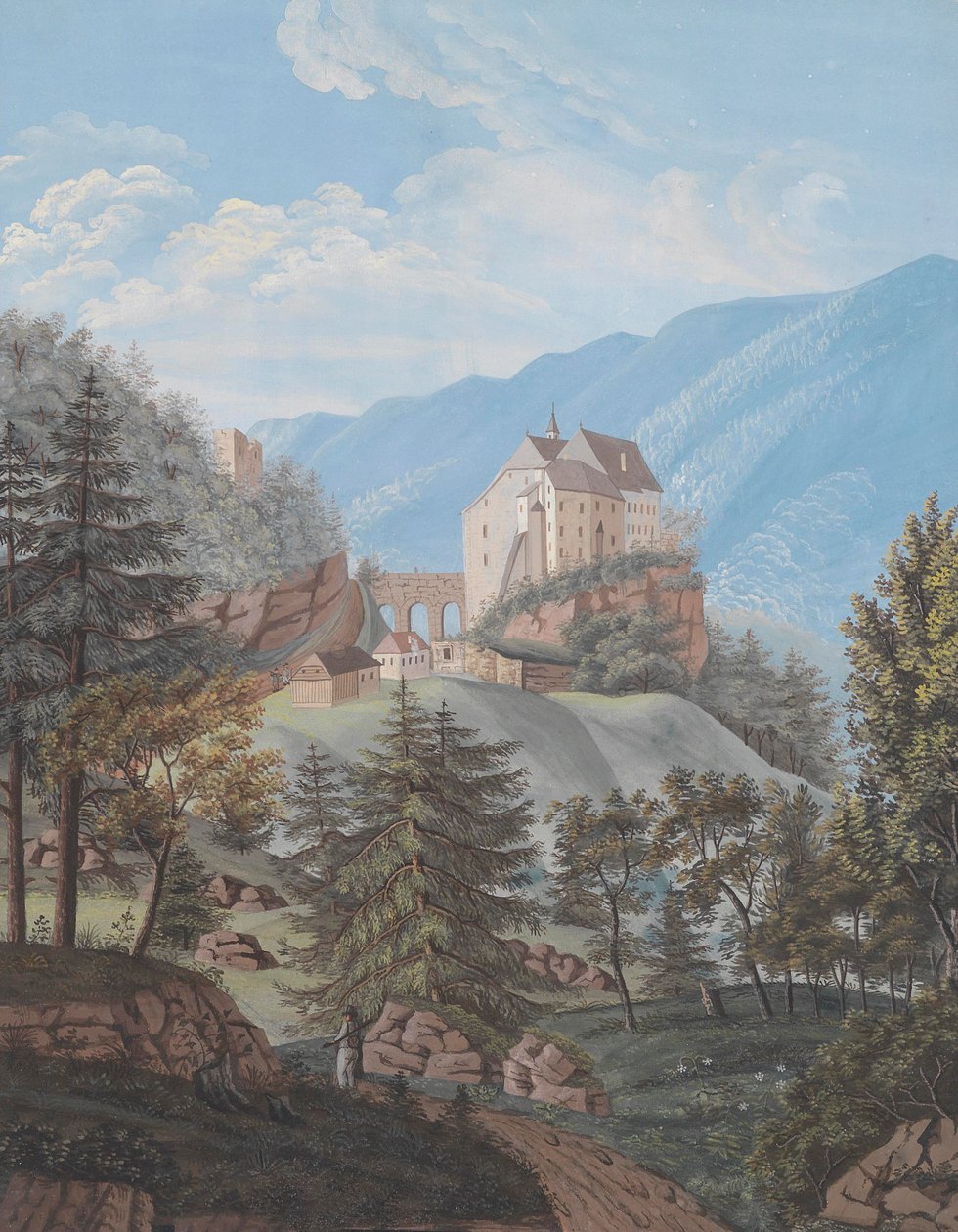 Altpersteinslottet i Övre Österrike av Karl Benedict