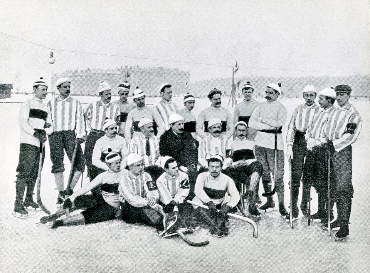 Ishockeylag i S:t Petersburg, 1900-talet av Karl Karlovich Bulla