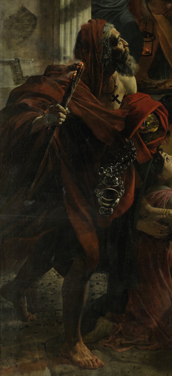 Detalj av Pompejis sista dag (av Karl Bryullov, 1833, Ryska museet) av Karl Pavlovich Bryullov