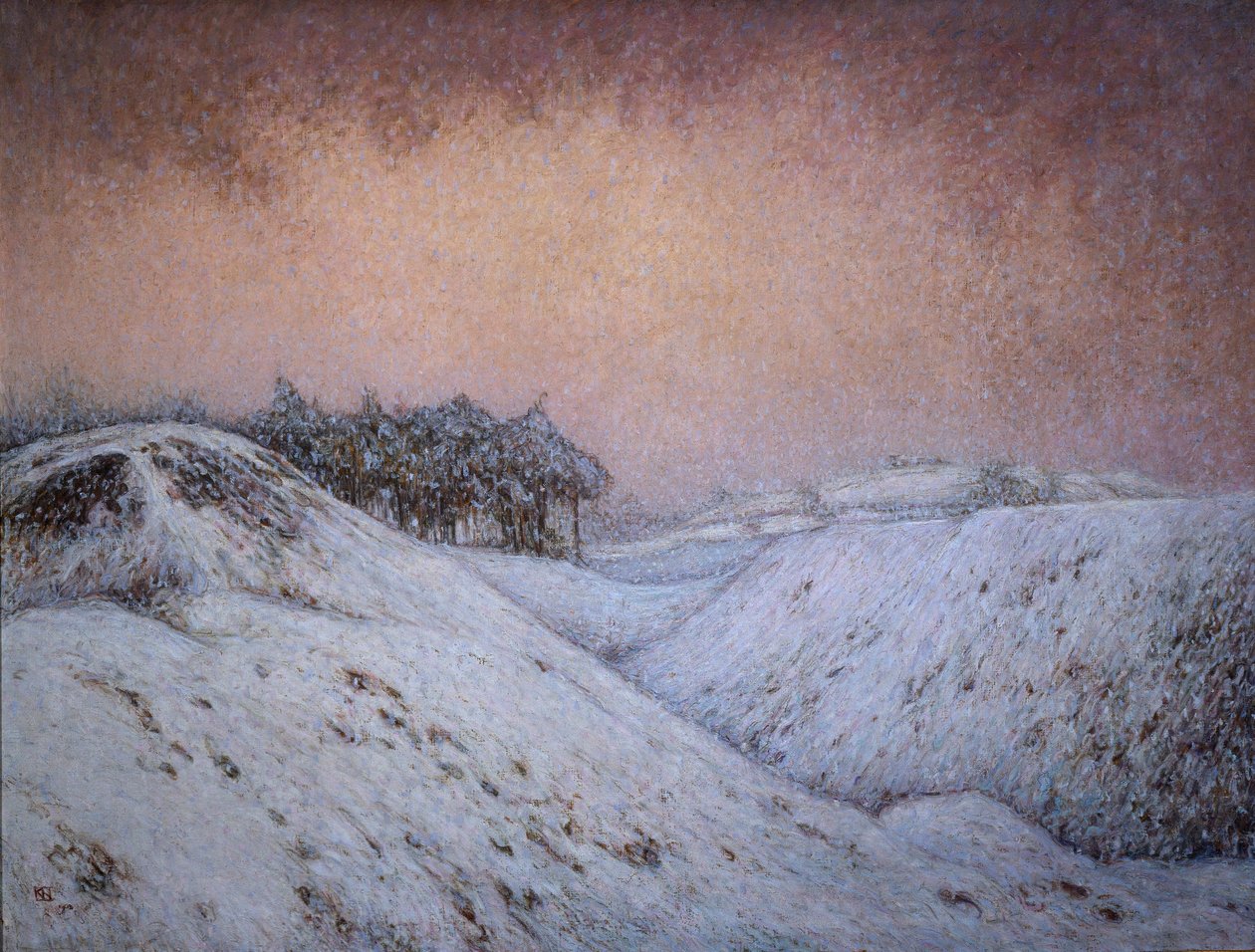 Snöfall av Karl Fredrick Nordstrom
