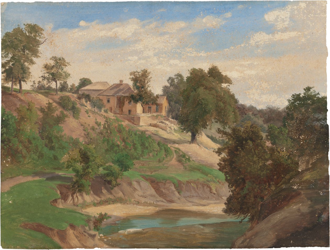 Vid floden Pedernales av Karl Friedrich Hermann Lungkwitz