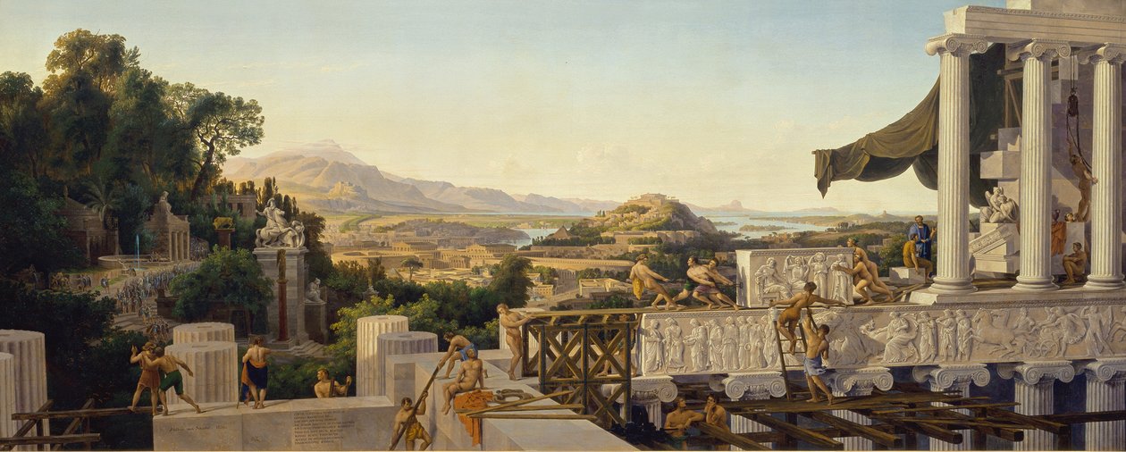 En glimt av Greklands guldålder av Karl Friedrich Schinkel