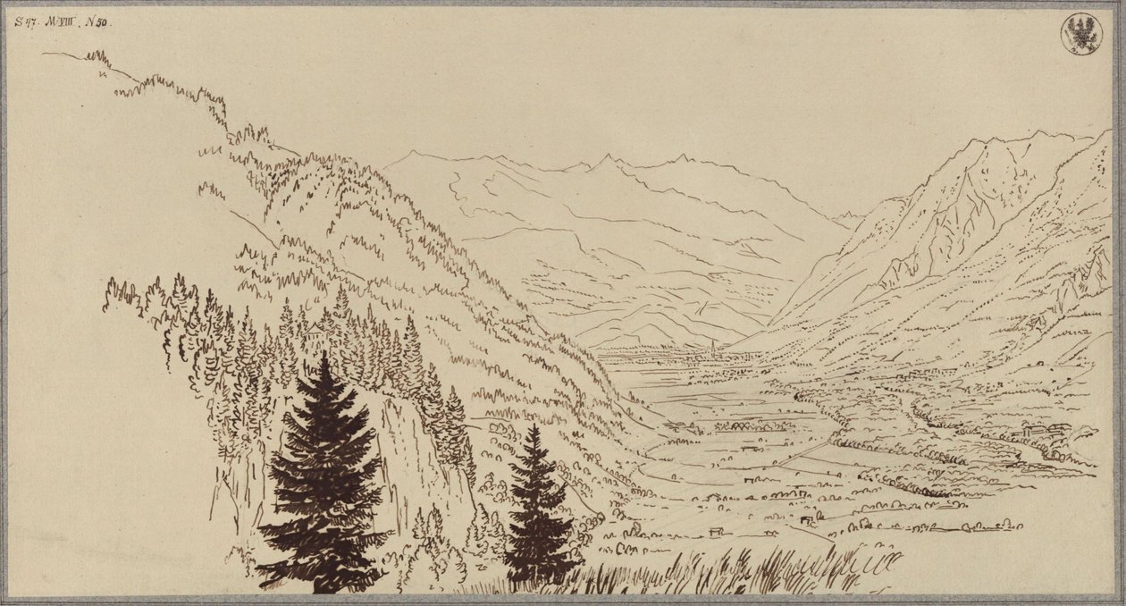 Gasteindalen av Karl Friedrich Schinkel