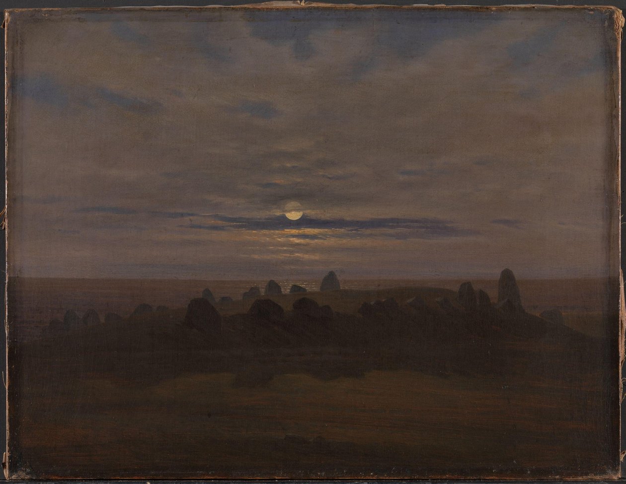 Stenåldershögen, ca 1820 (olja på duk) av Karl Gustav Carus