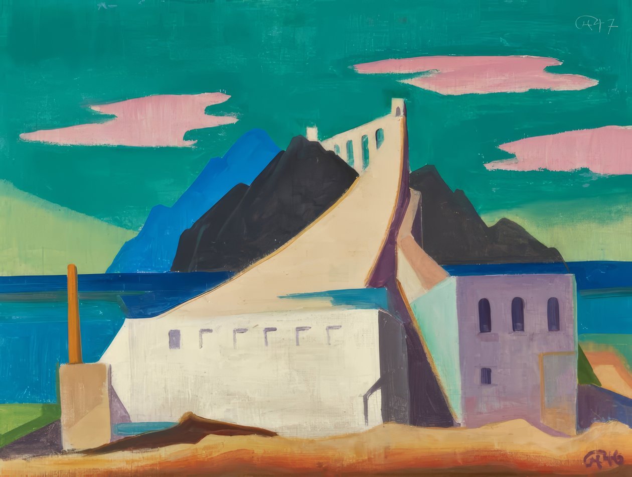 Bron (2) av Karl Hofer