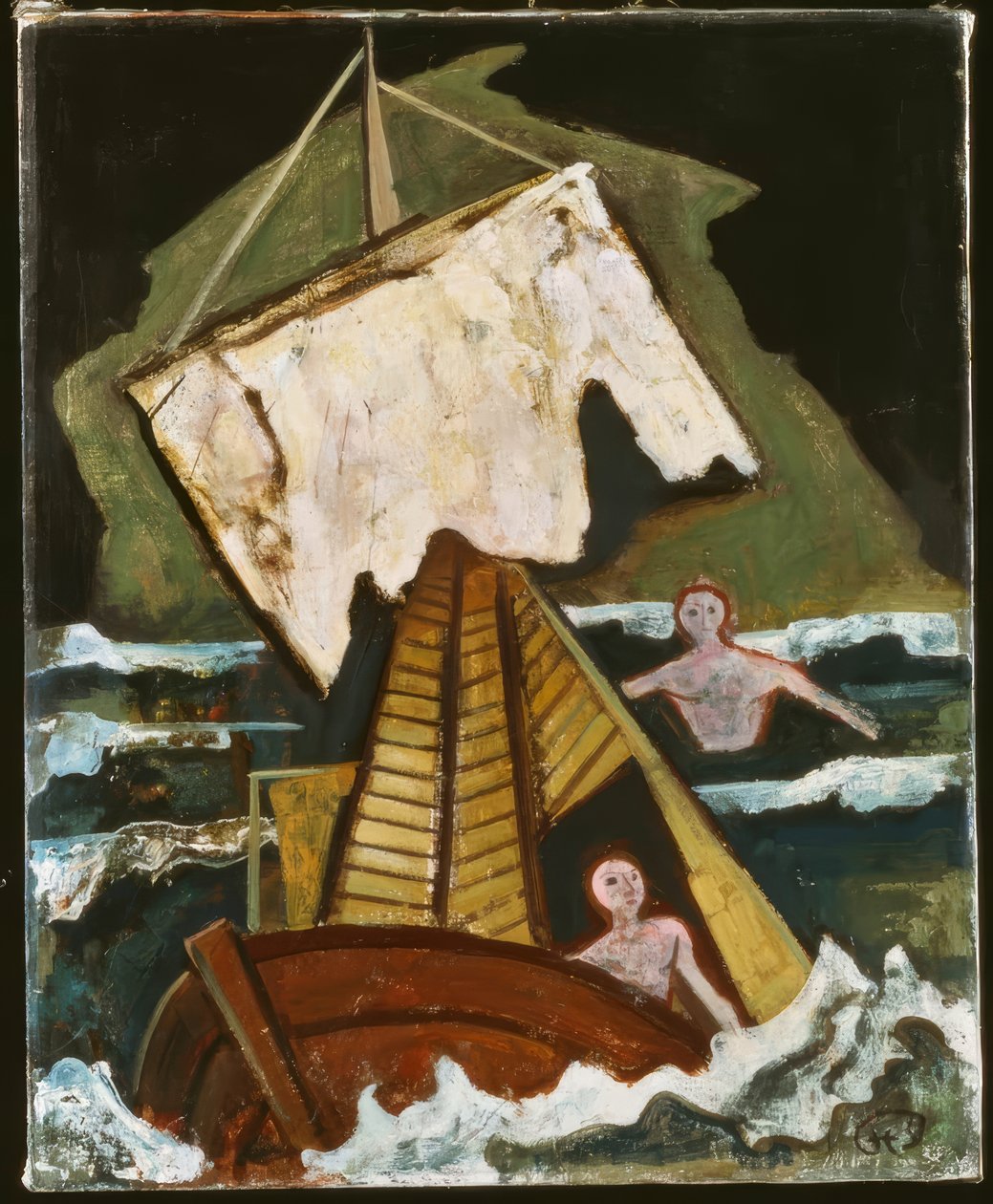 Hög sjö av Karl Hofer