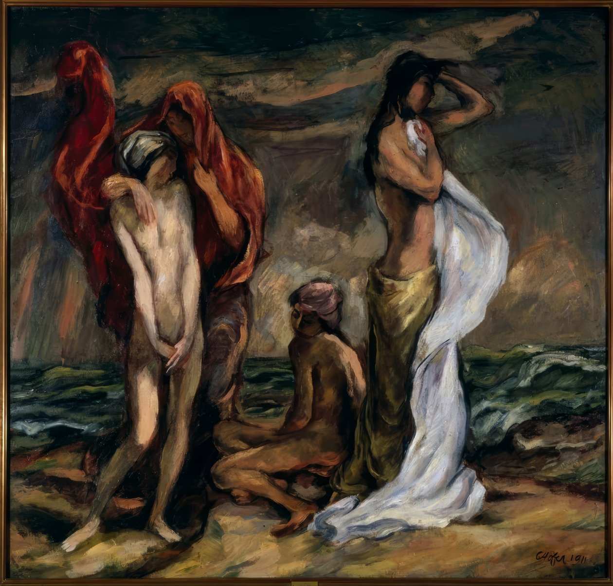 I stormen av Karl Hofer