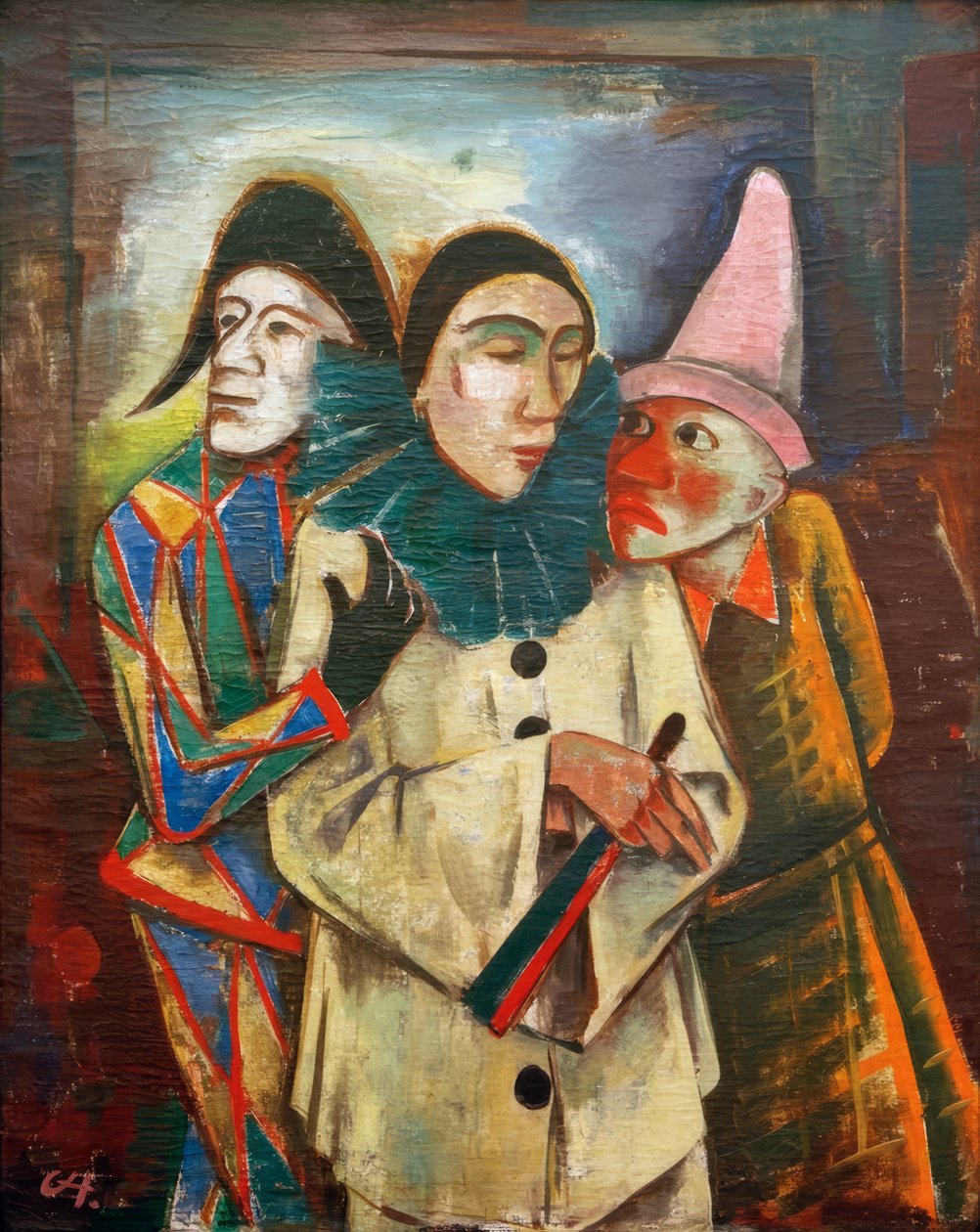 Maskerade av Karl Hofer