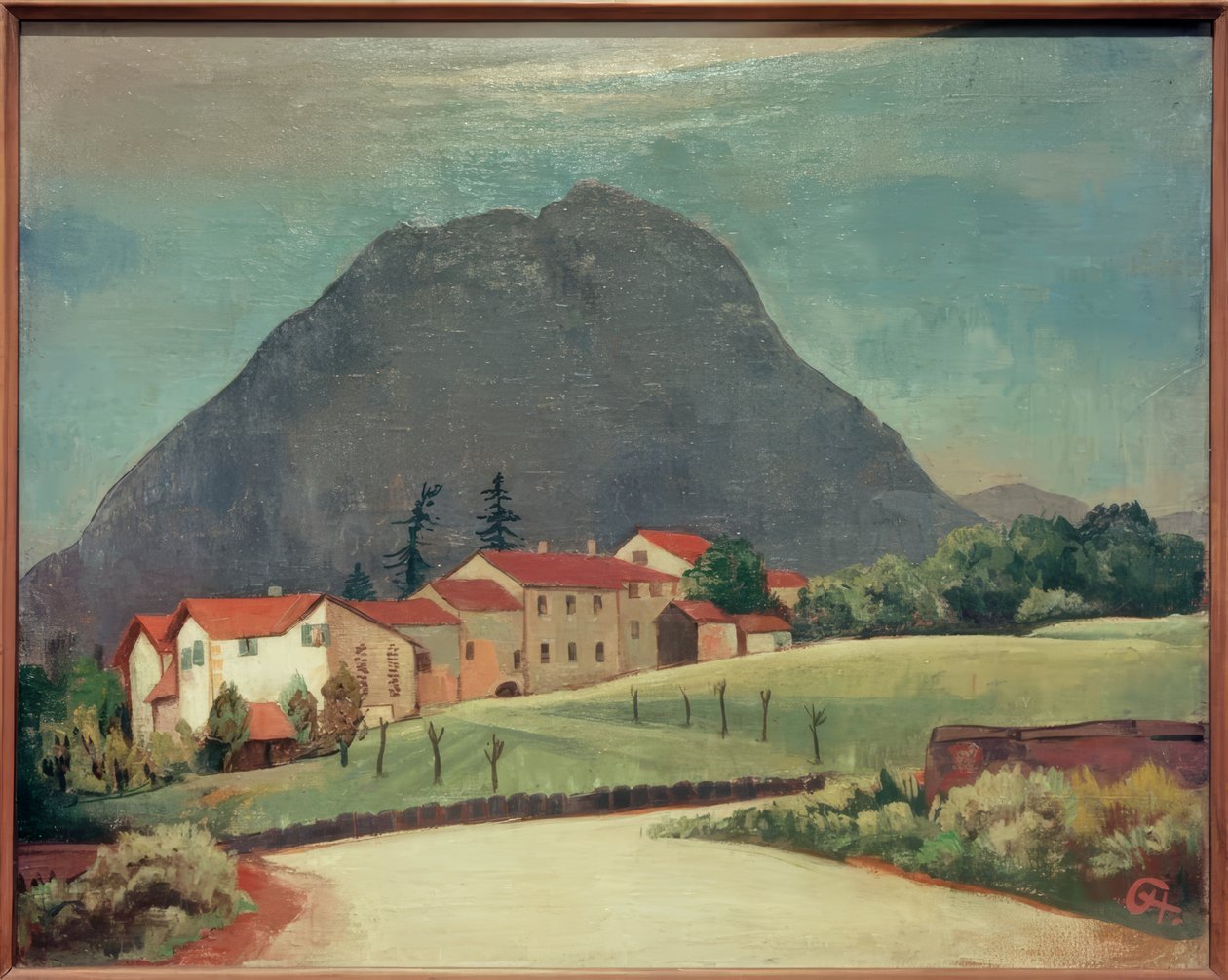 Monte San Salvatore av Karl Hofer