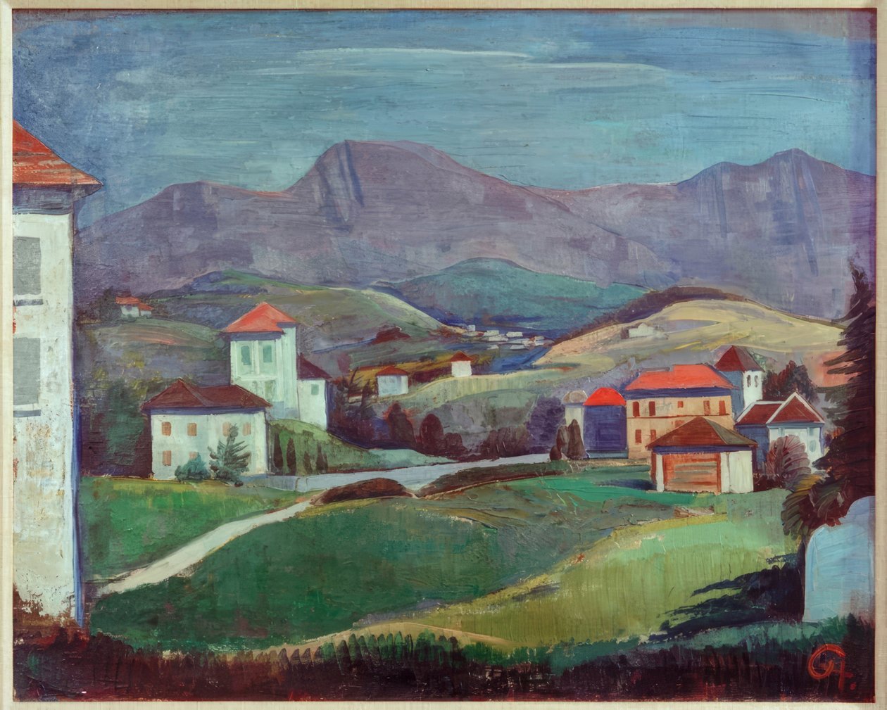 Tessiner landskap av Karl Hofer