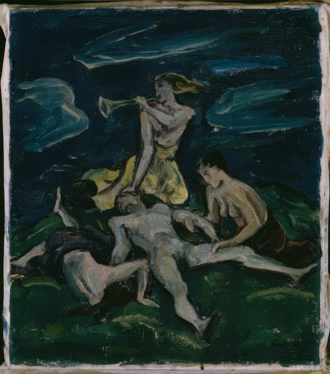 dödsklagan av Karl Hofer