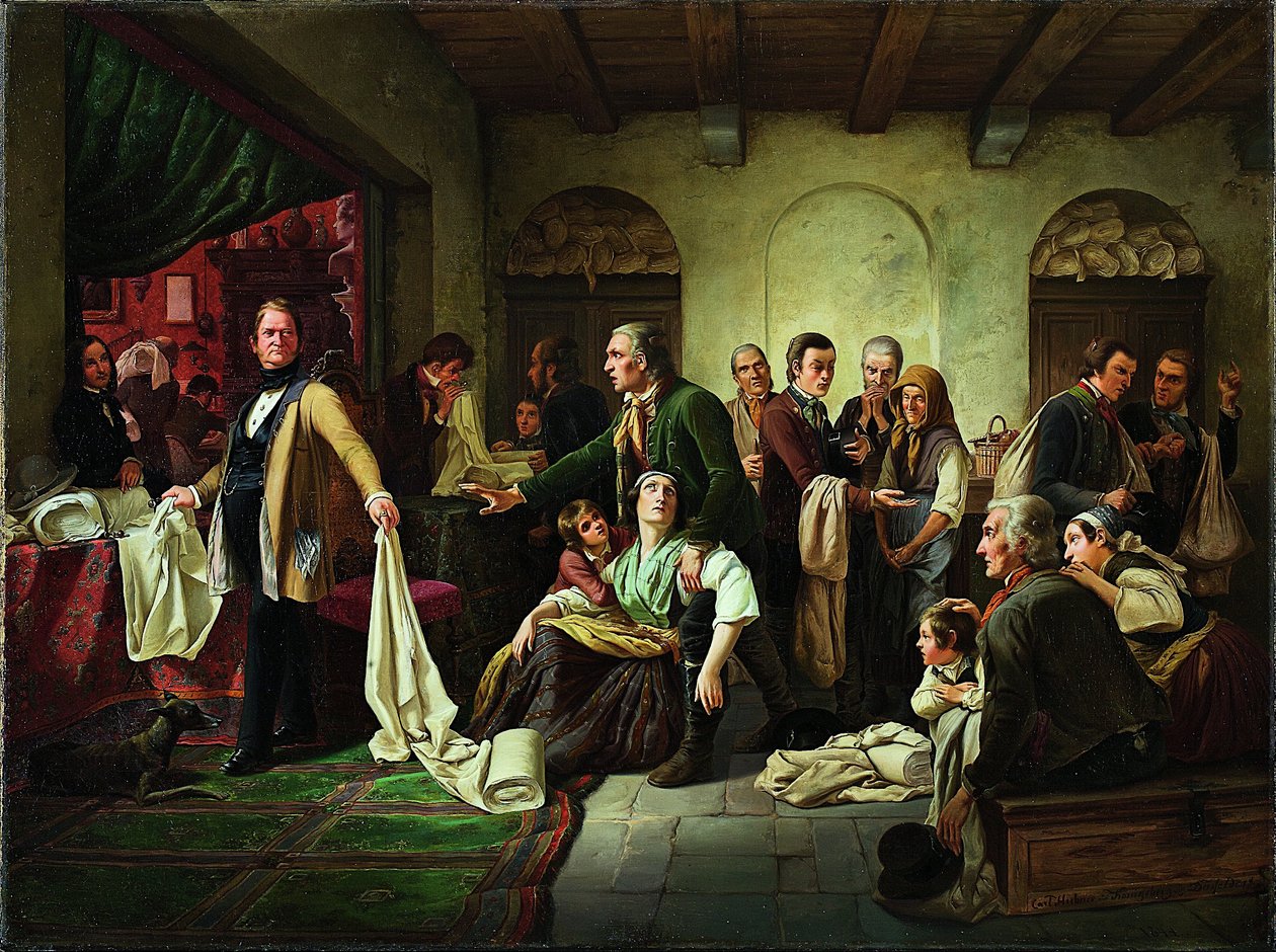 De schlesiska vävarna av Karl Hübner