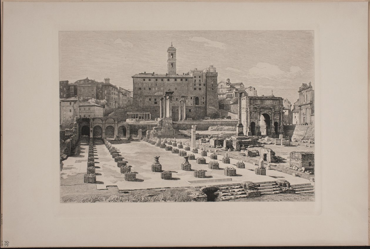 Danska  Forum Romanum av Karl Jensen