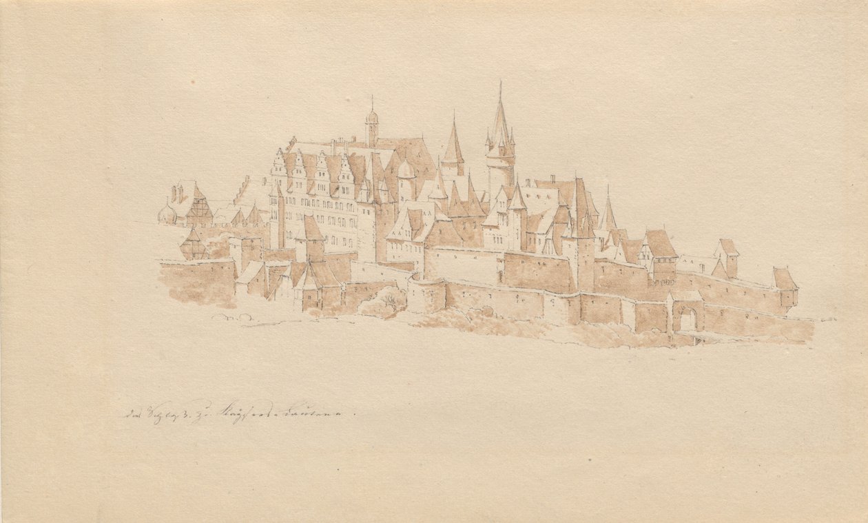 Kaiserslauterns slott av Karl Julius Von Leypold