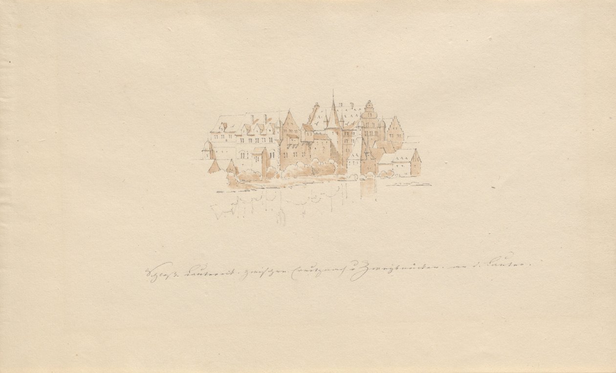 Castle Lauter mellan Creutznach och Zweibrücken och d. Höj volymen av Karl Julius Von Leypold