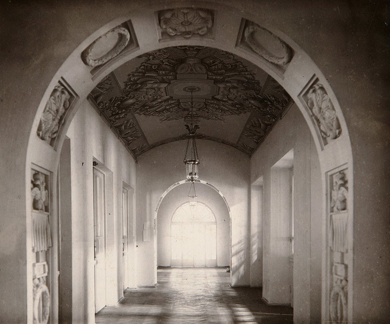 Museum of the Imperial Pushkin Lyceum i Sankt Petersburg, Ryssland, 1910-talet. av Karl Kubesch