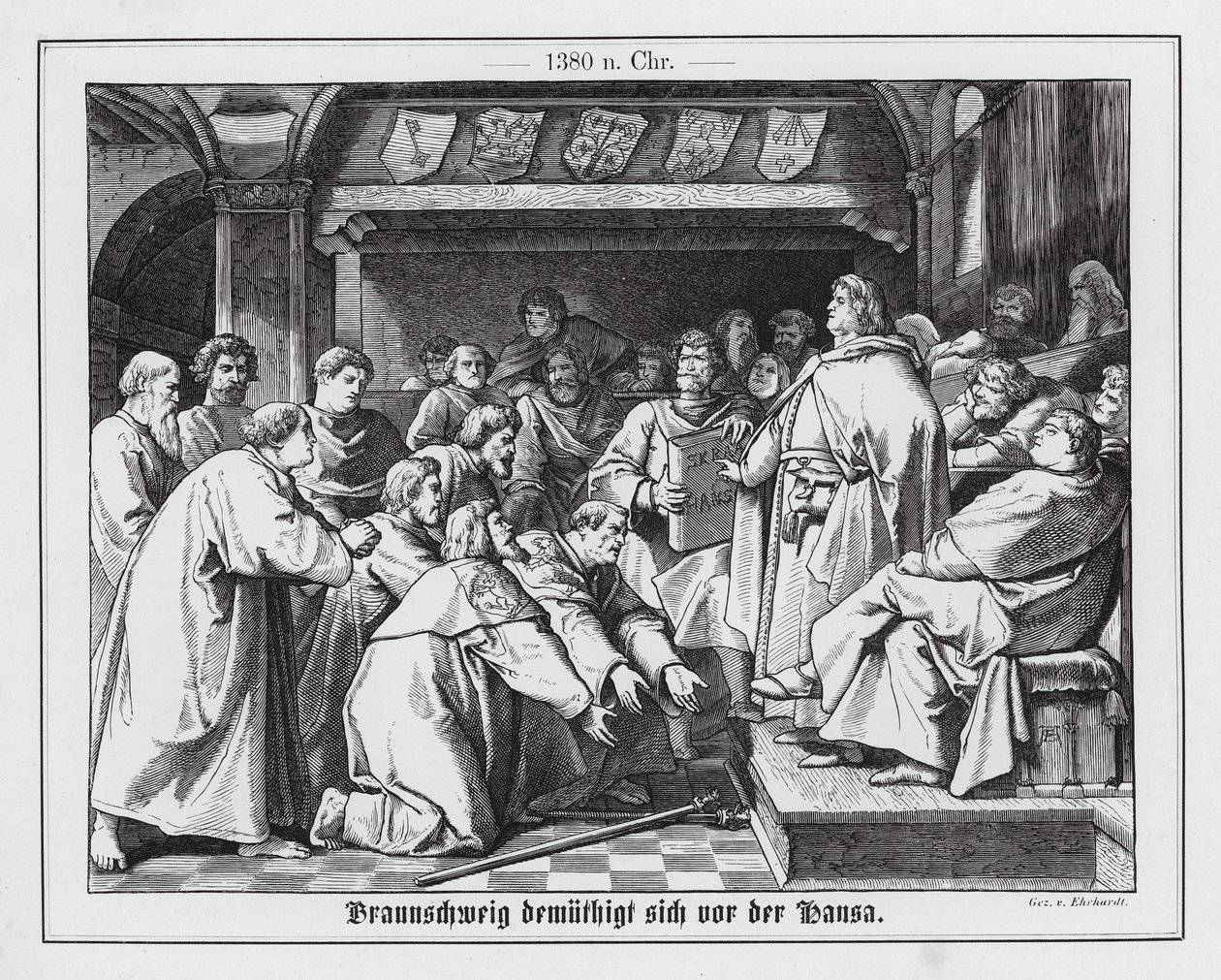Braunschweig vädjar om återinträde i Hansan av Karl Ludwig Adolf Ehrhardt