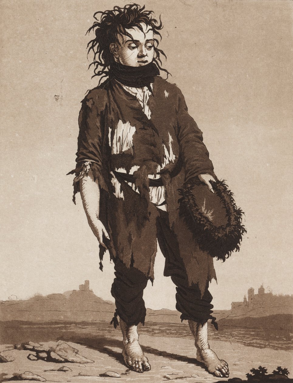 De unga tiggarna av Karl Ludwig Bernhard Buchhorn