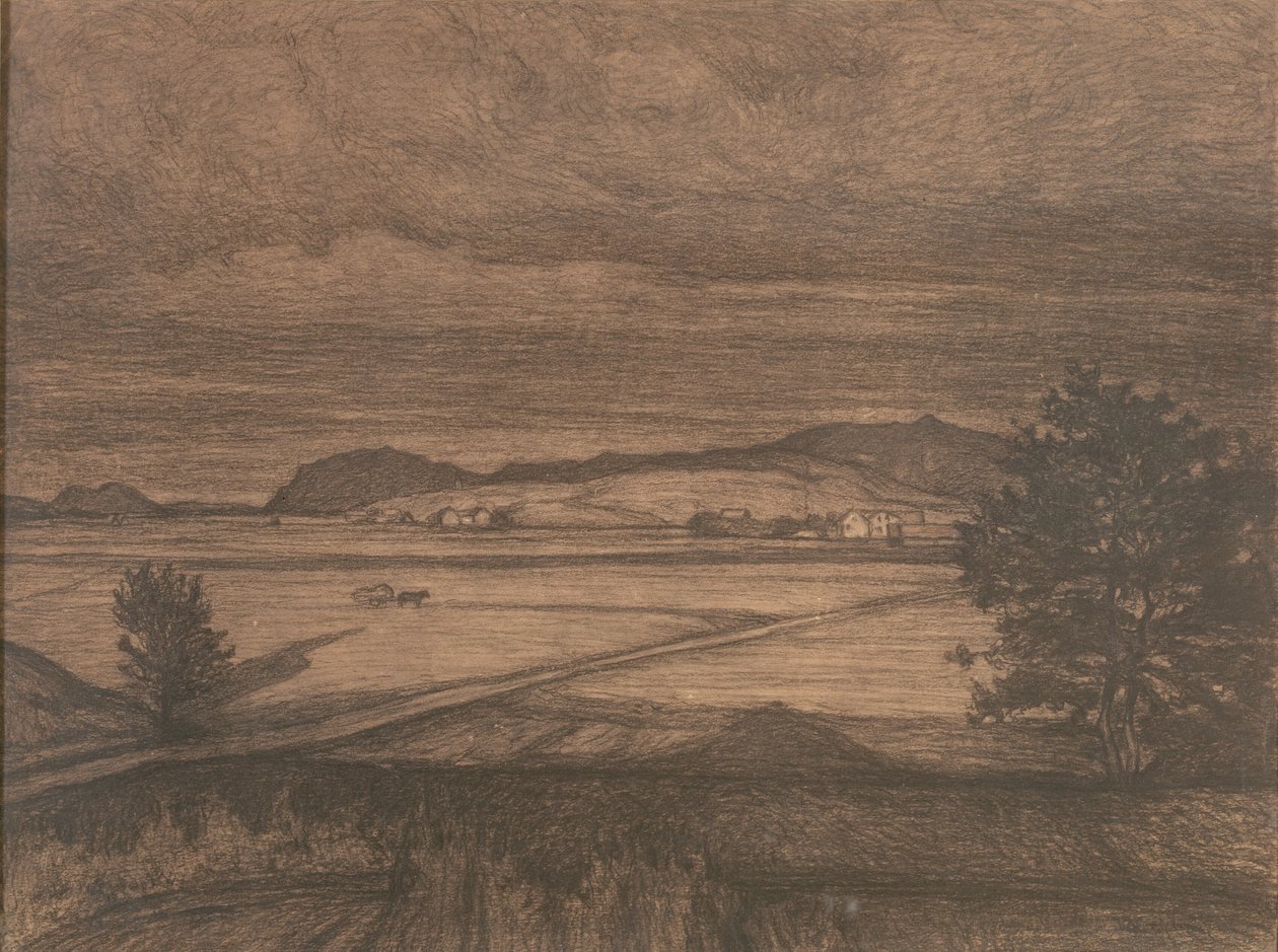 Högadal on Tjörn av Karl Nordström