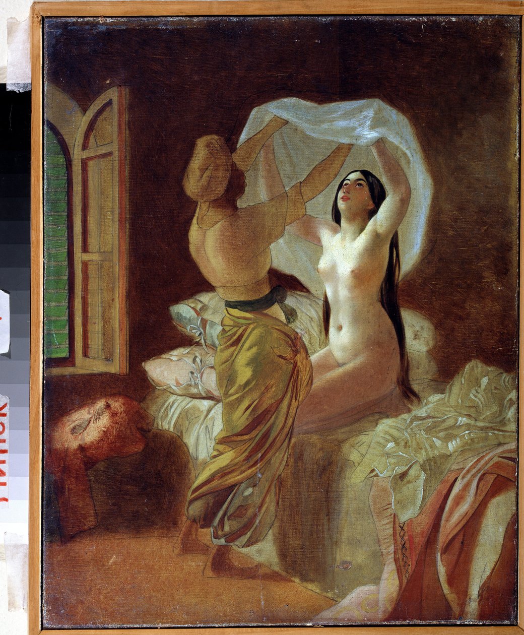 På Allahs befallning ta på sig en ren skjorta en gång om året av Karl Pavlovich Bryullov