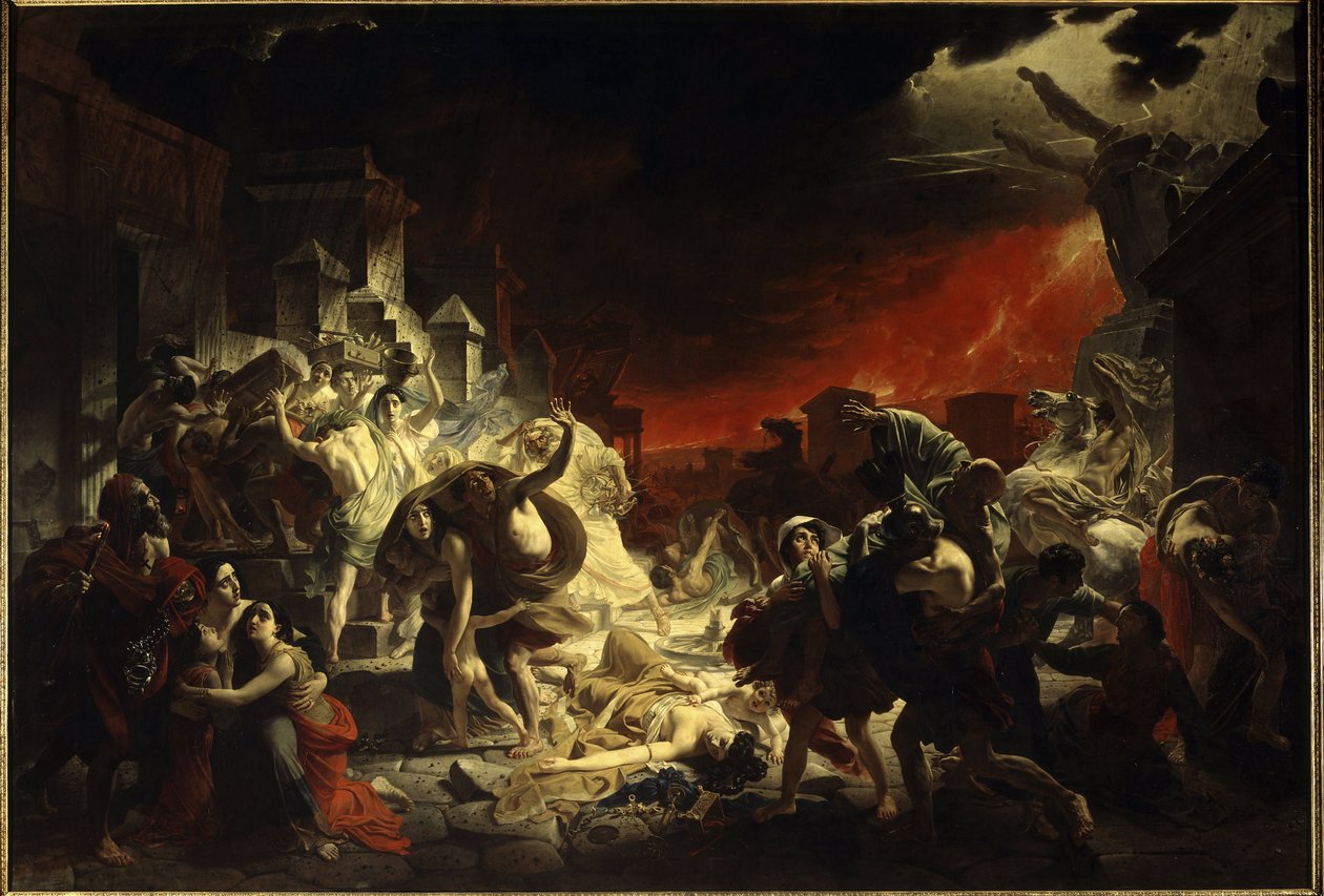 Pompejis sista dag av Karl Pavlovich Bryullov