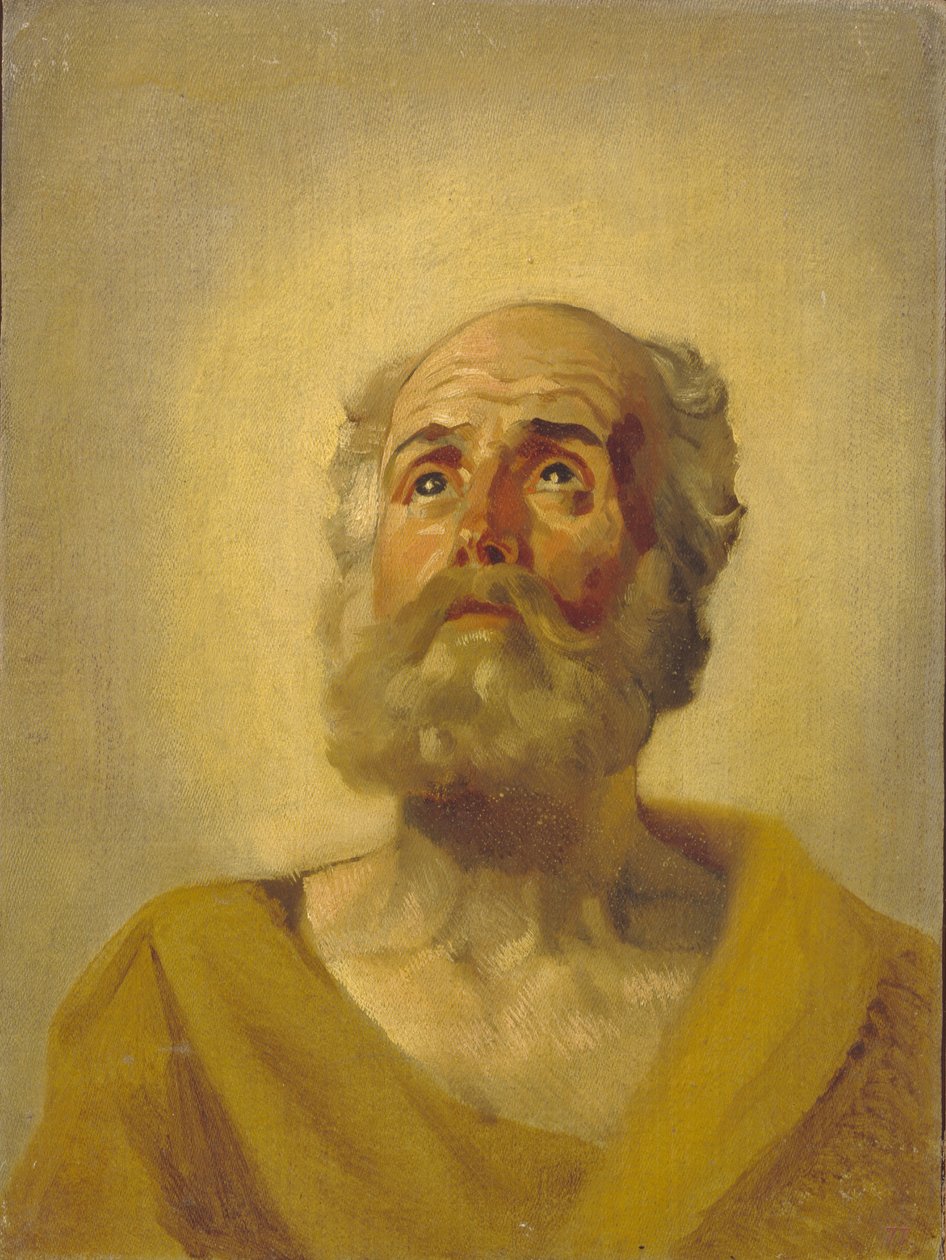 Apostlarnas huvud, 1843-1847 av Karl Pavlovich Bryullov