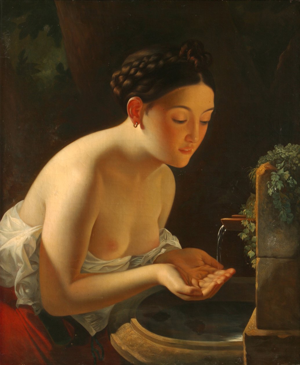 Italiensk morgon av Karl Pavlovich Bryullov