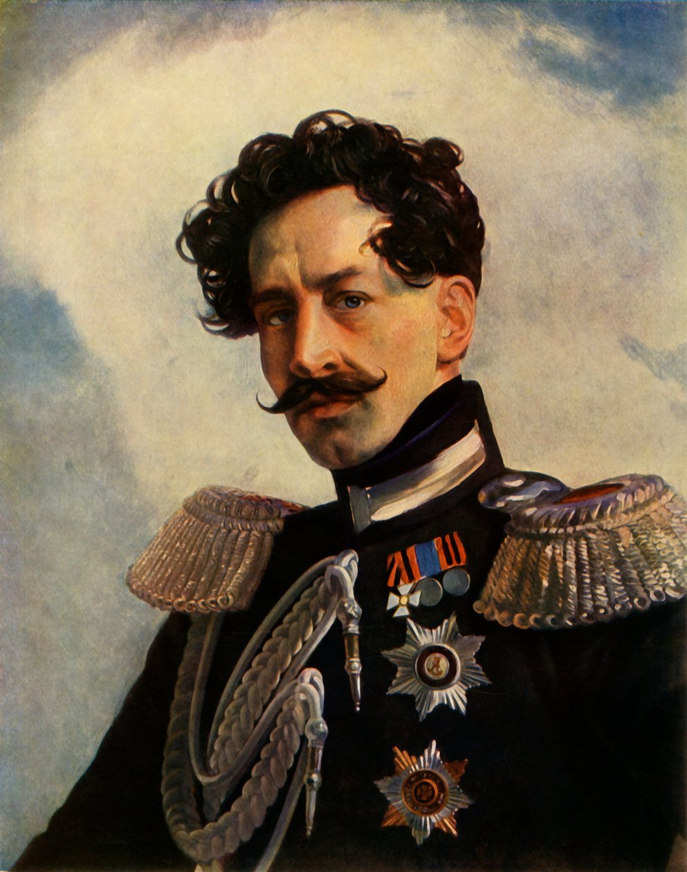 Porträtt av General Vasili Alexeyevich Perovsky av Karl Pavlovich Bryullov