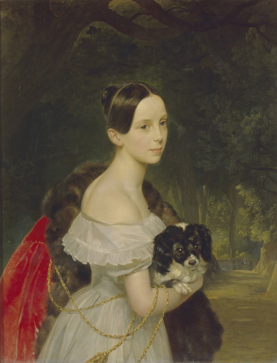 Porträtt av Ulyana M. Smirnova, 1837-1840 av Karl Pavlovich Bryullov