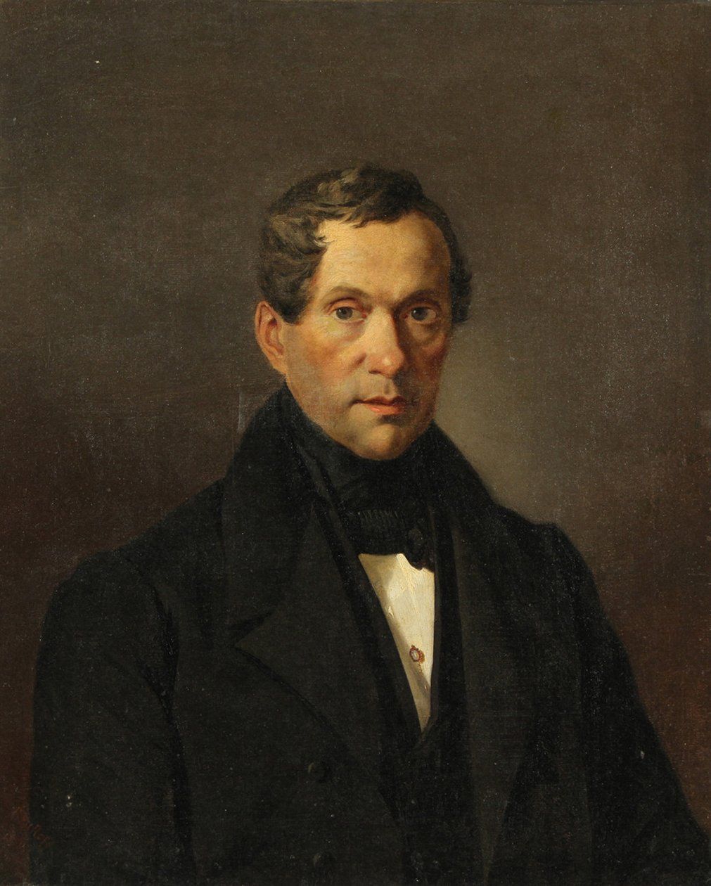 Porträtt av kompositören greve Matvey Vielgorsky 1794-1866, 1838 av Karl Pavlovich Bryullov
