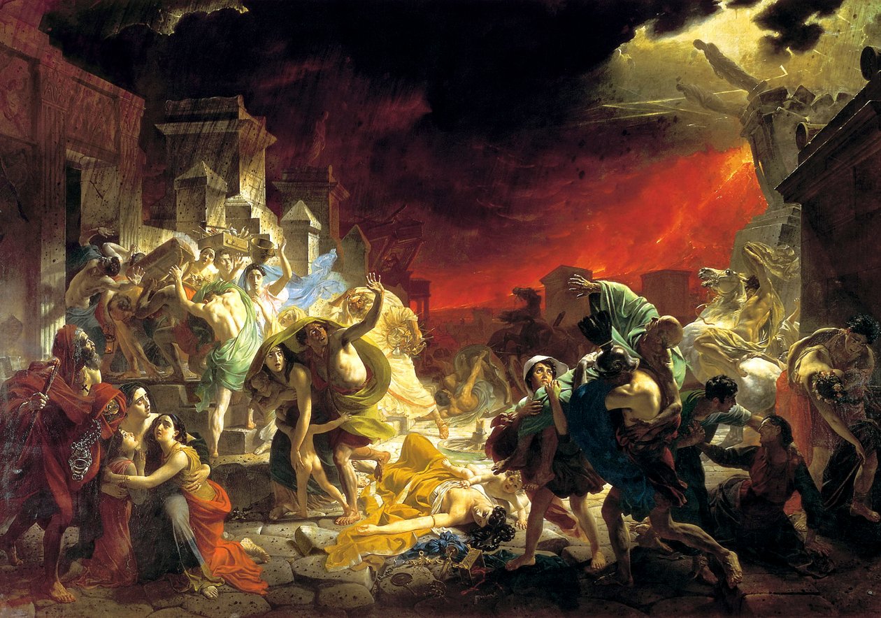 Pompejis sista dag av Karl Pavlovich Bryullov