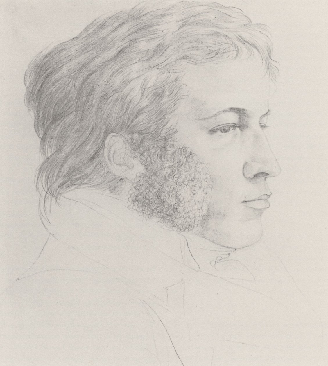 Porträtt av Johann Carl Eggers (1787-1863) av Karl Philipp Fohr