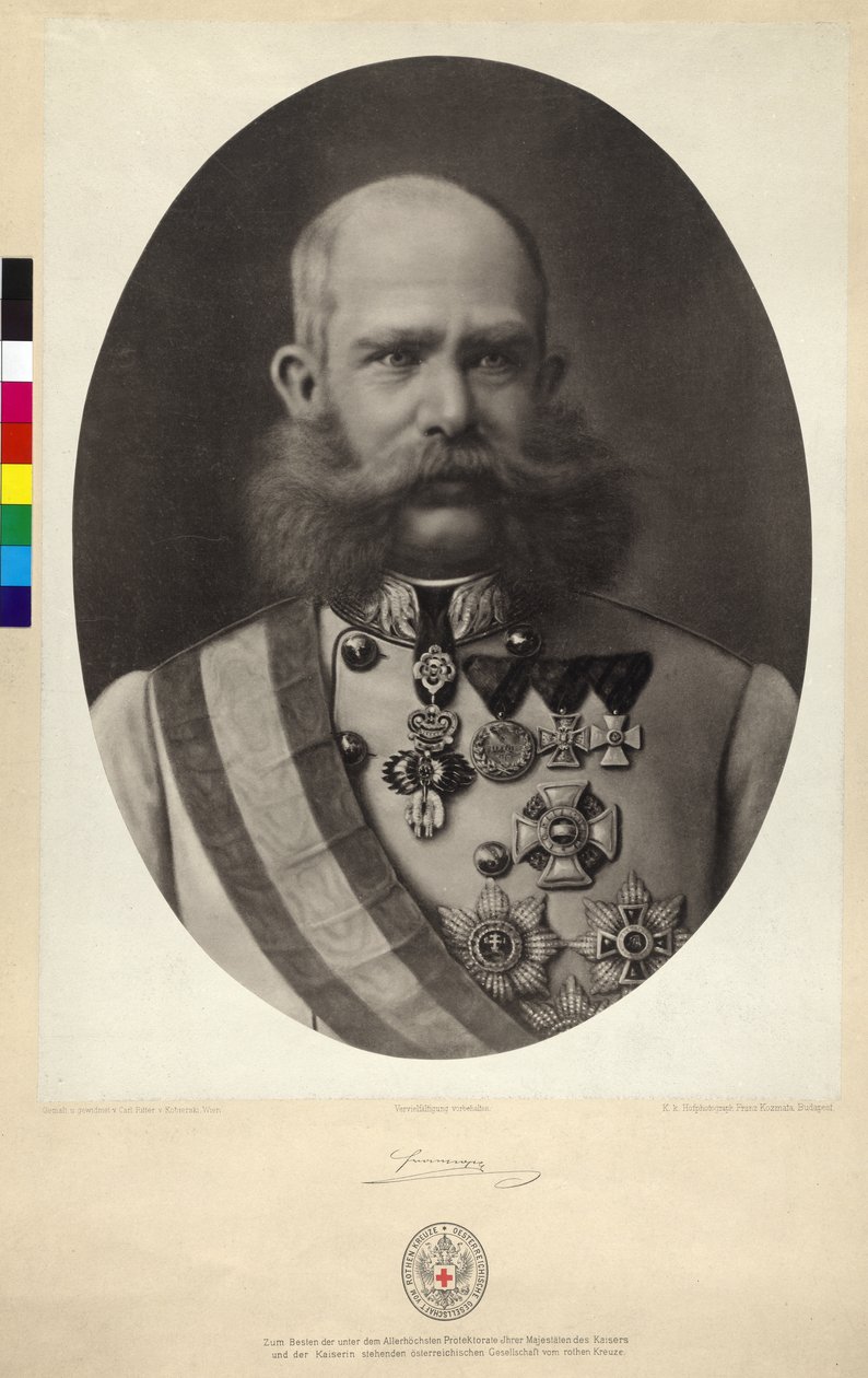 Franz Joseph I av Karl Ritter Von Kobierski