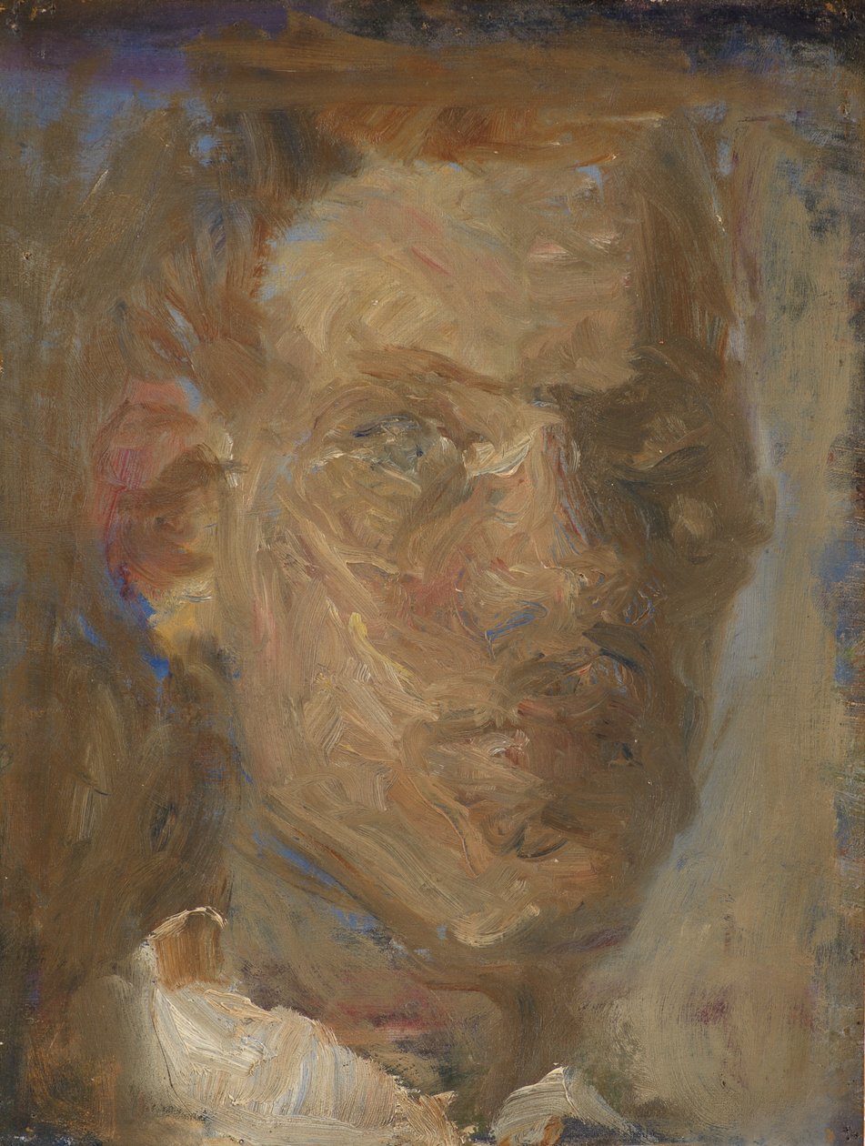 Självporträtt av Karl Schou