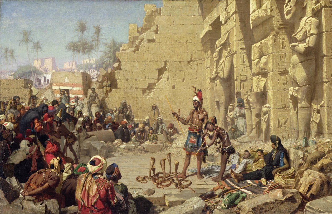 Ormtjusaren, 1872 av Karl Wilhelm Gentz