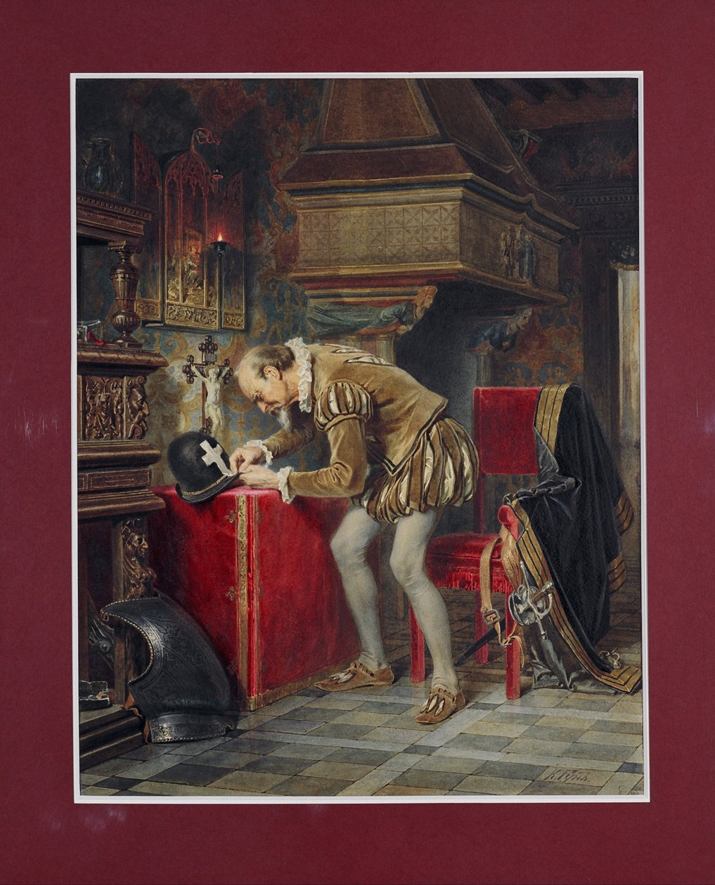 On the Eve of St. Bartholomews Night (Ligist) av Karlis Fridikh Huns