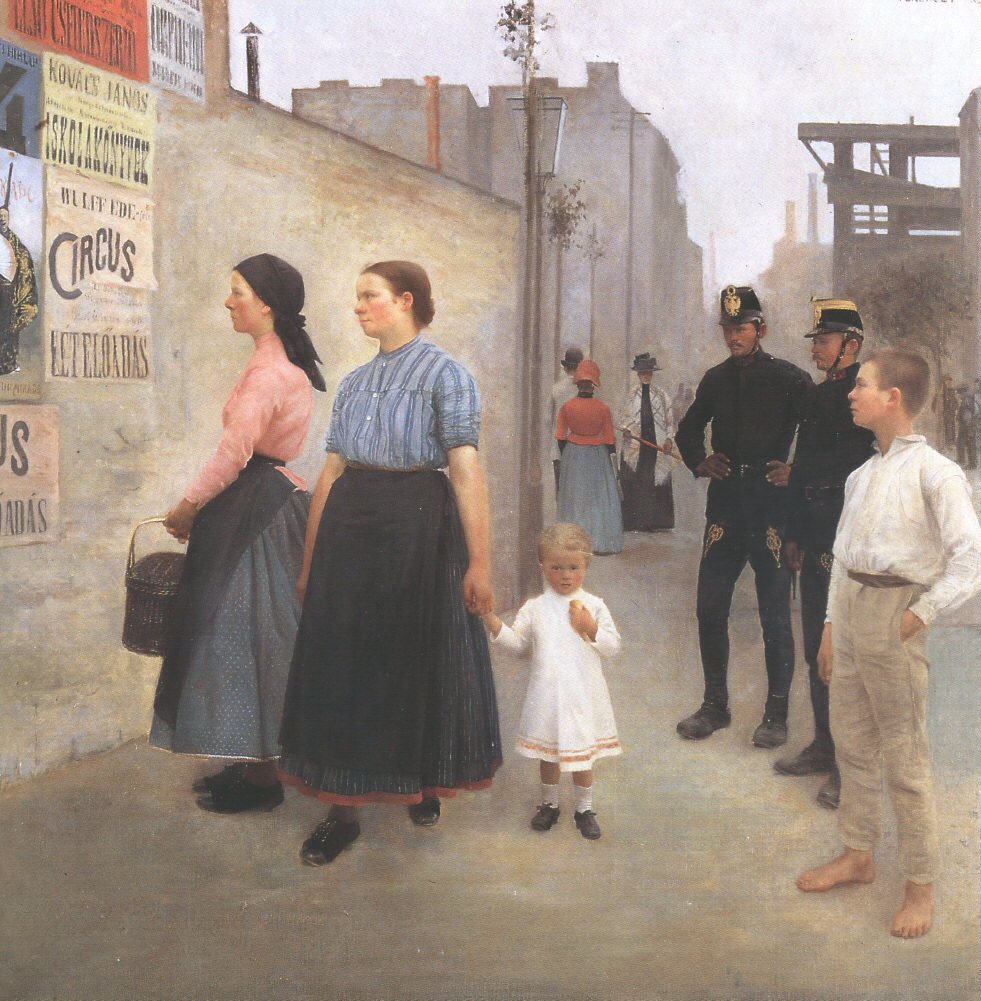 Before the Posters av Károly Ferenczy