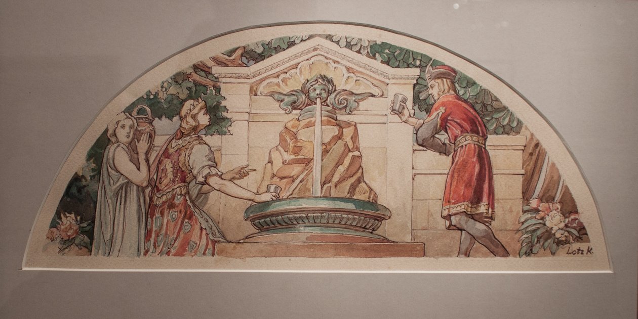 Fresco Schemen av Károly Lotz