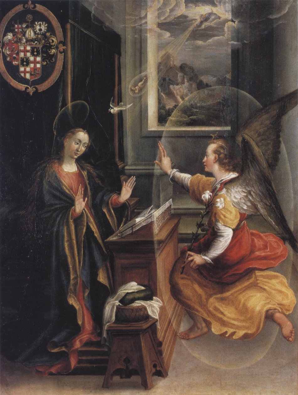 The Annunciation av Kaspar Memberger