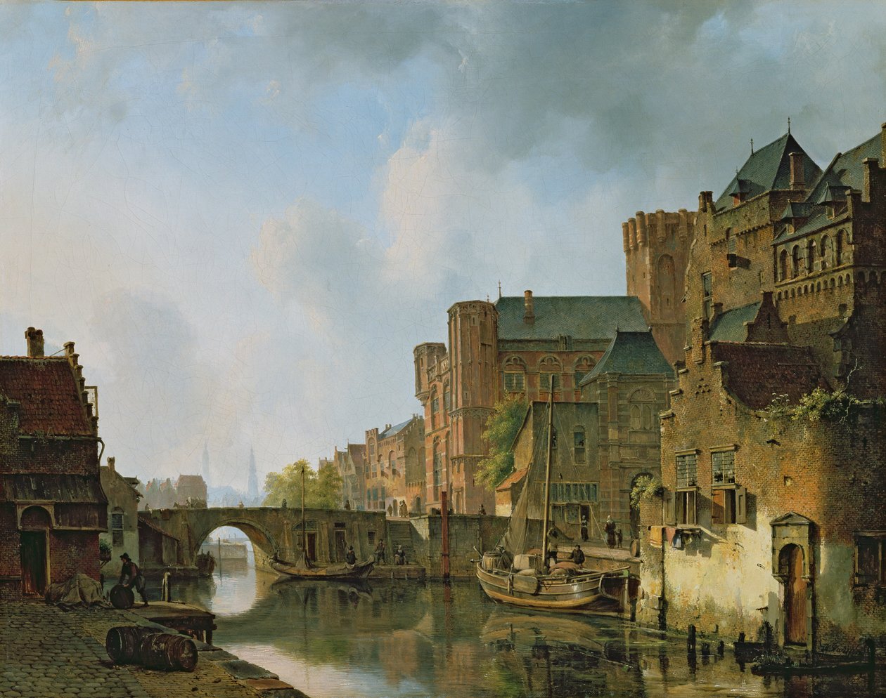 Stadsbild av Kasparus Karssen
