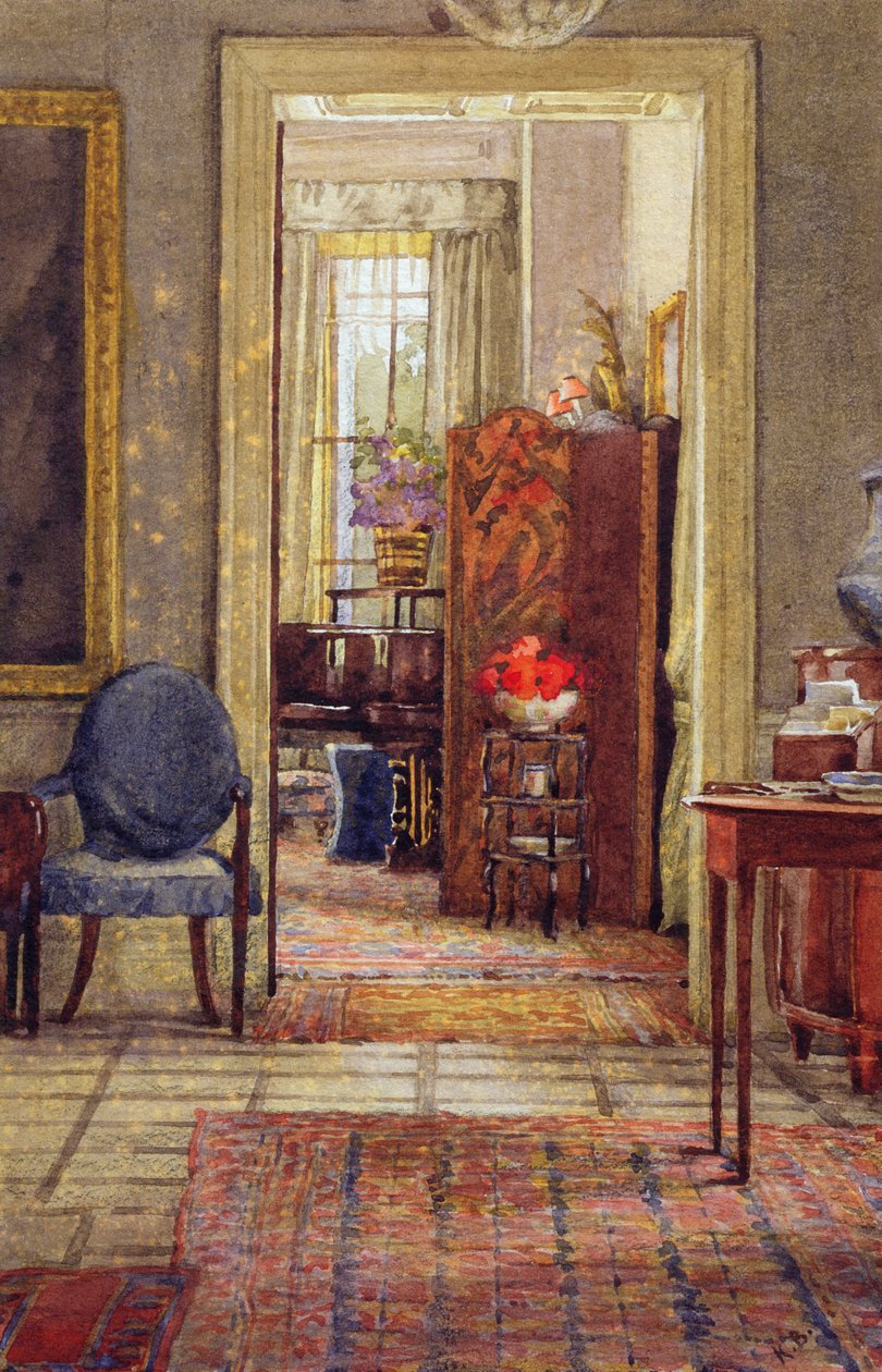 Woodside, Peasmarsh, ca 1880 av Kate Barnard