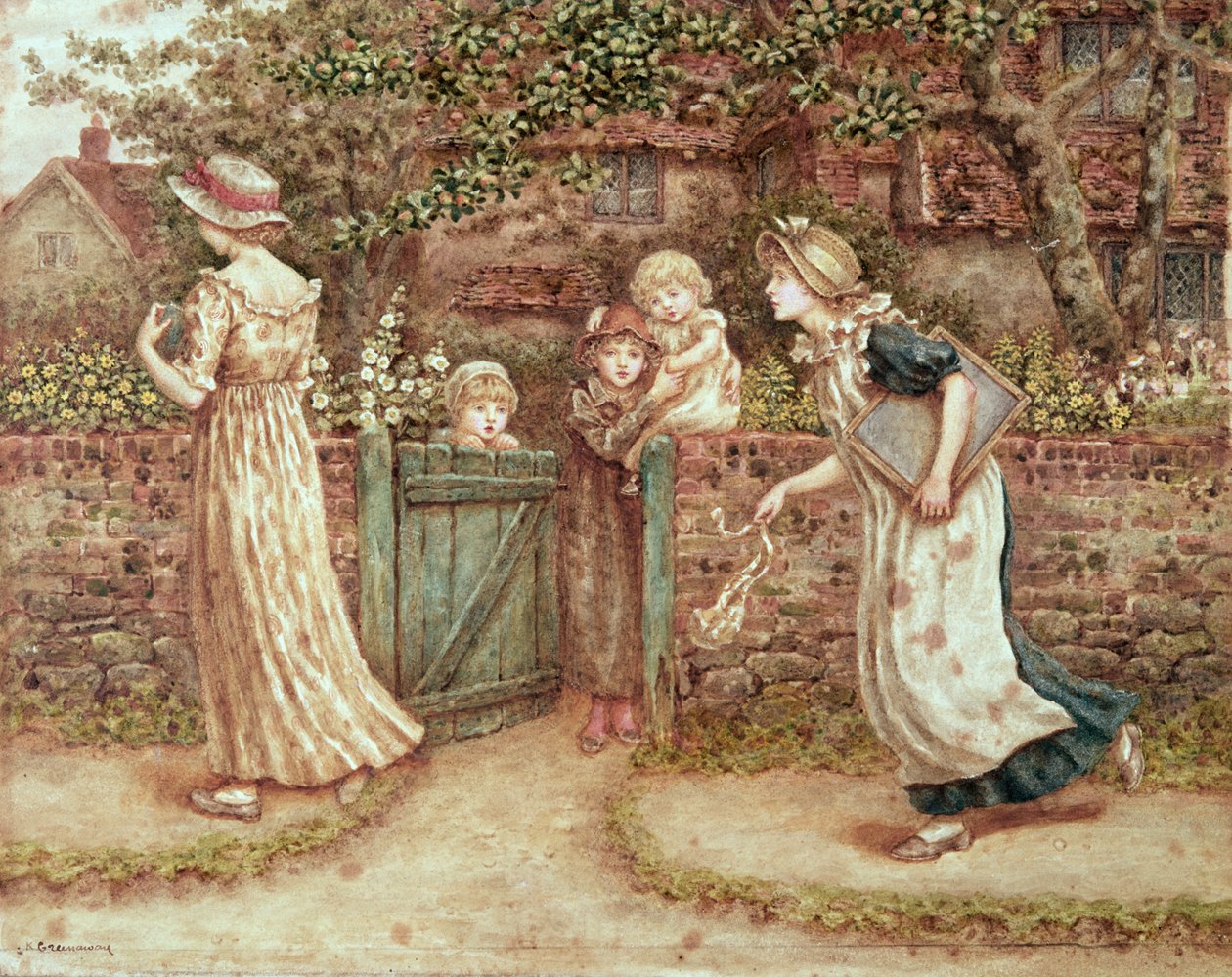 Lucy Locket tappade sin ficka av Kate Greenaway