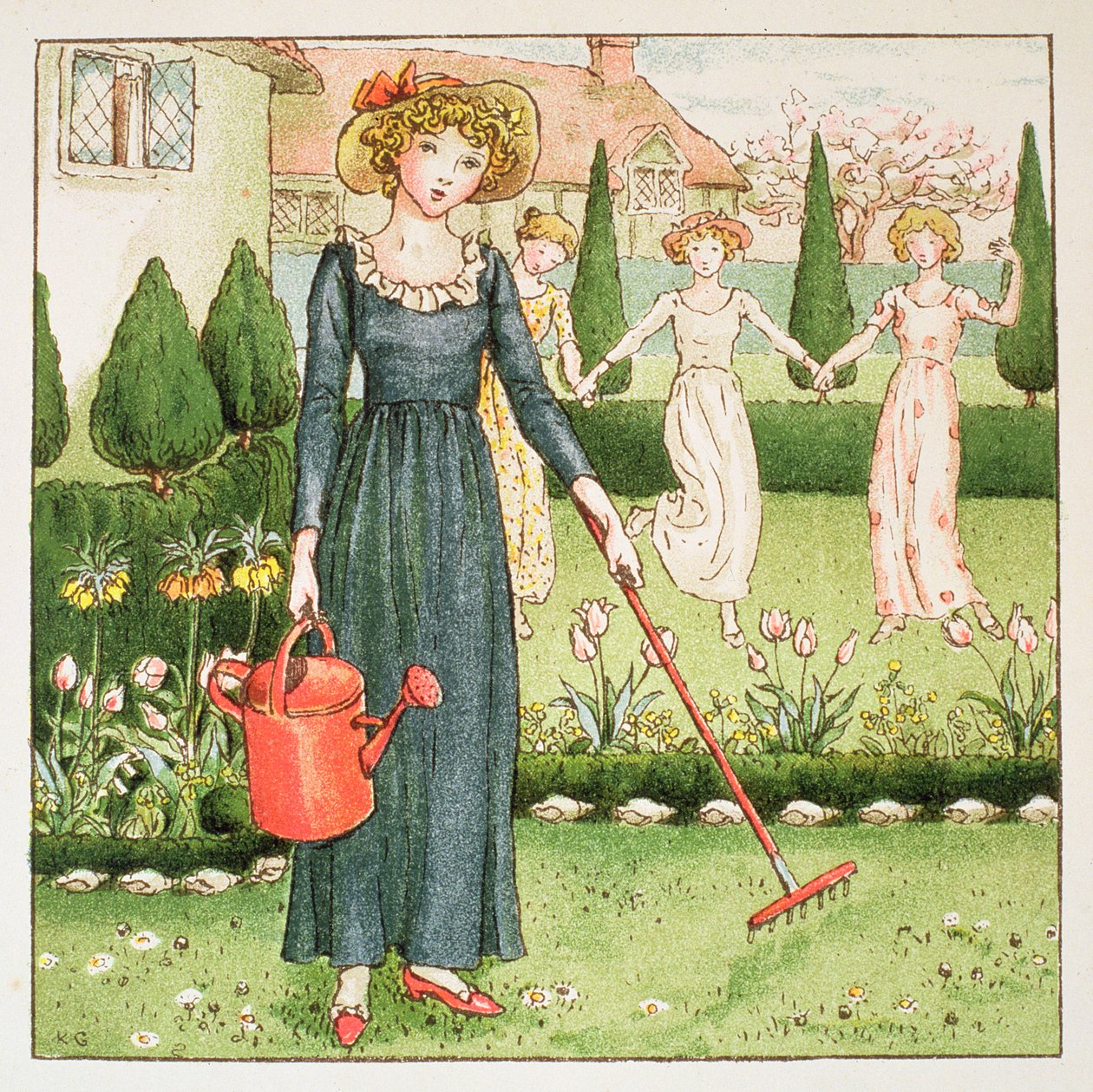 Mary, Mary, Quite Contrary, från "April Baby