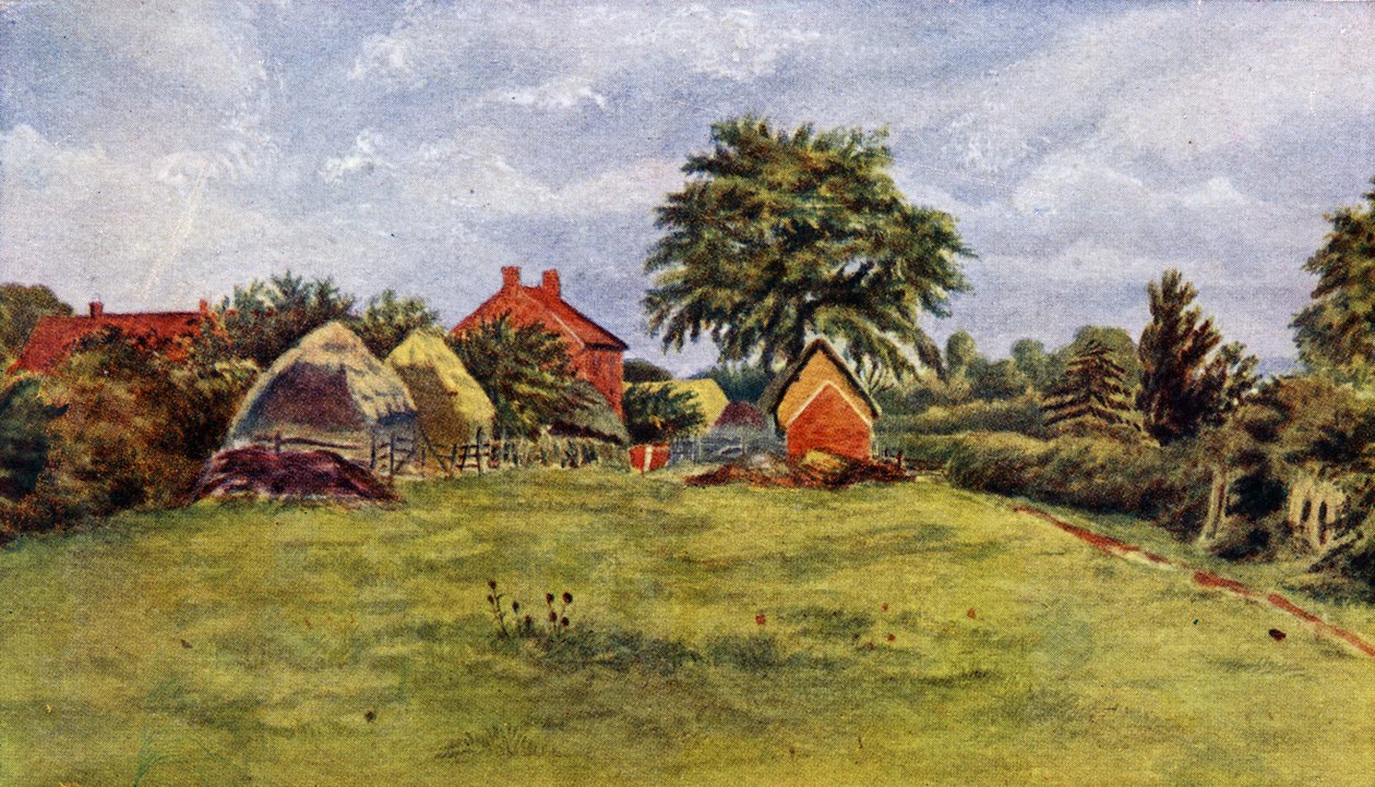 Chappells stuga vid Rolleston av Kate Greenaway av Kate Greenaway