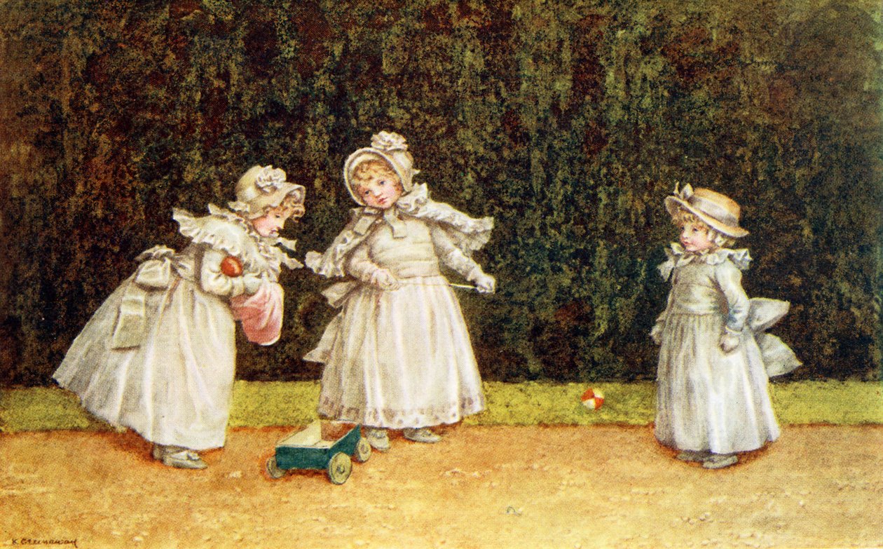 Den lille gocart af Kate Greenaway.swed av Kate Greenaway