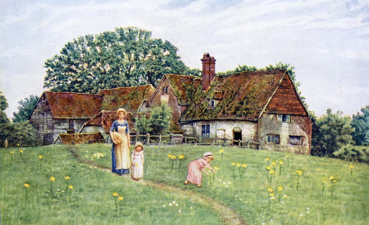 Det gamle bondehus af Kate Greenaway.swed av Kate Greenaway