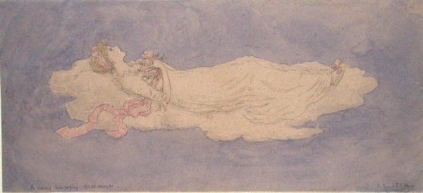 En mycket lycklig dröm av Kate Greenaway