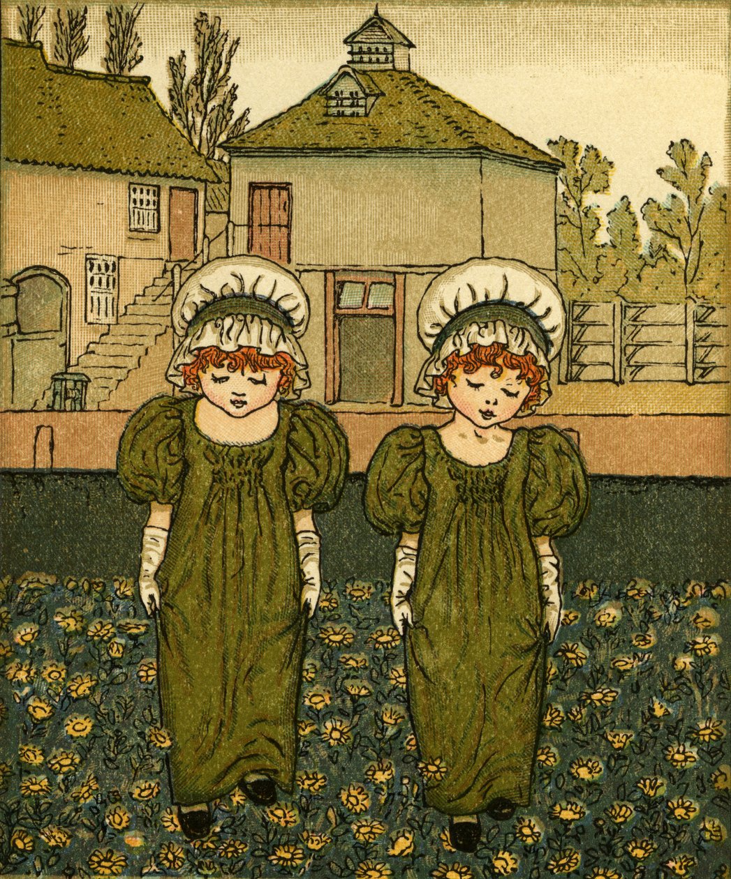 Dra en hink med av Kate Greenaway
