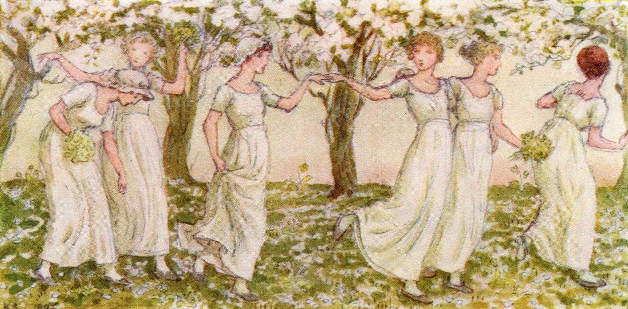 "Majdansen" av Kate Greenaway av Kate Greenaway